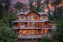 Eagle River Lodge | Pool & Hot Tub | Sleeps 24