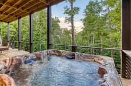 Relaxing Blue Ridge Cabin Retreat with Hot Tub and Mountain Views