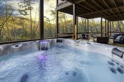 Blue Ridge Cabin | Views, Hot Tub & 2 Decks