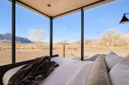 Luxury Glass Tiny House and Sauna