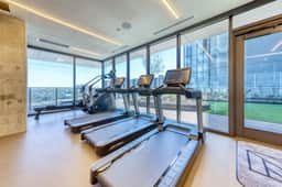 23rd-Flr Rainey Condo | Pool & Gym Views