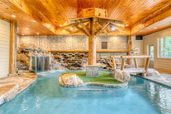 Eagle River Lodge | Pool & Hot Tub | Sleeps 24 - Image 2