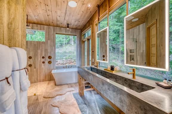 Luxury Modern Cabin • Hot Tub • Fireplace - Image 4