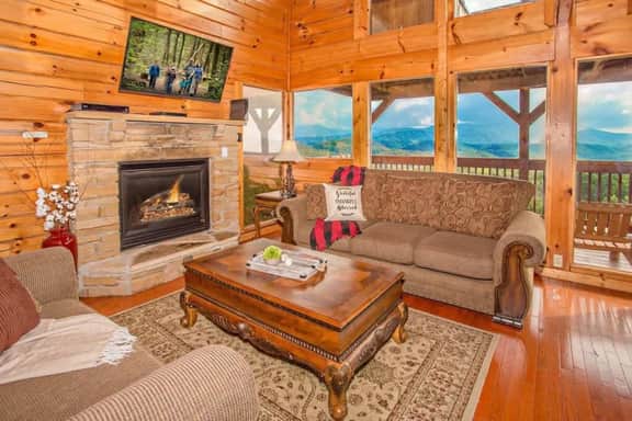 Epic View Cabin w/ Hot Tub, Games & Dollywood