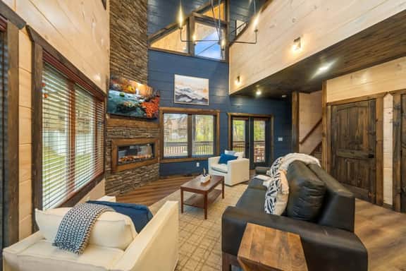 Smoky Mtn Cabin | Indoor Pool, Theater, Sleeps 11