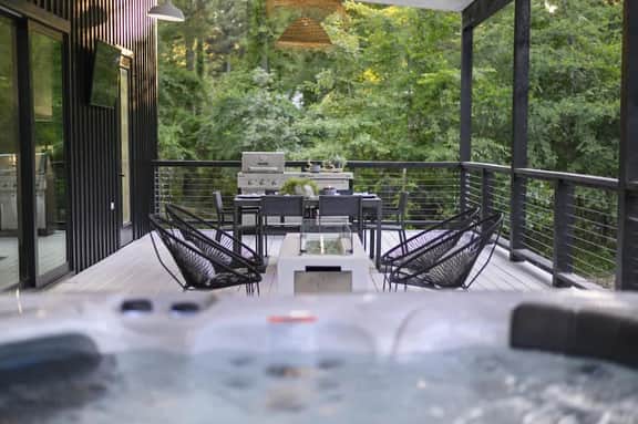 Modern Luxury Cabin - Private Fire Pit & Hot Tub - Image 3
