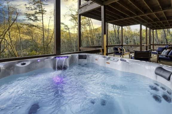 Blue Ridge Cabin | Views, Hot Tub & 2 Decks