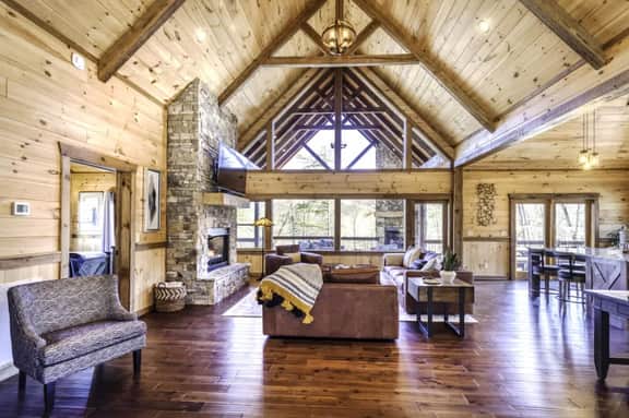 Blue Ridge Cabin | Views, Hot Tub & 2 Decks