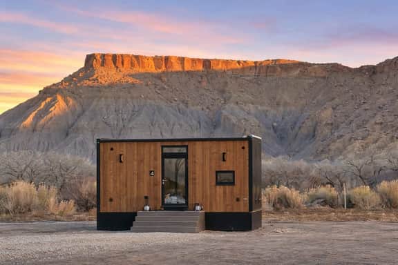 One-of-a-Kind Mirror Cabin Near Capitol Reef