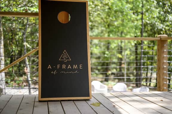 Luxury A-Frame - Firepit - Hot Tub - Broken Bow - Image 5