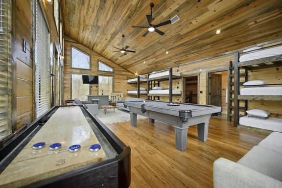 Luxury Cabin Getaway: Hot Tub, Game Room & Creek - Image 3