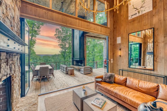 Luxury Modern Cabin • Hot Tub • Fireplace - Image 1