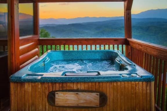 Epic View Cabin w/ Hot Tub, Games & Dollywood