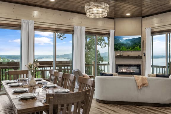 Luxury Lake & Mtn Views | Pool, Theater, Hot Tub