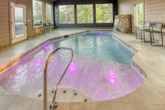 Luxury 20BR Mtn Estate | Indoor Pool & Hot Tub
