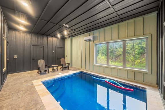 Smoky Mtn Cabin | Indoor Pool, Theater, Sleeps 11