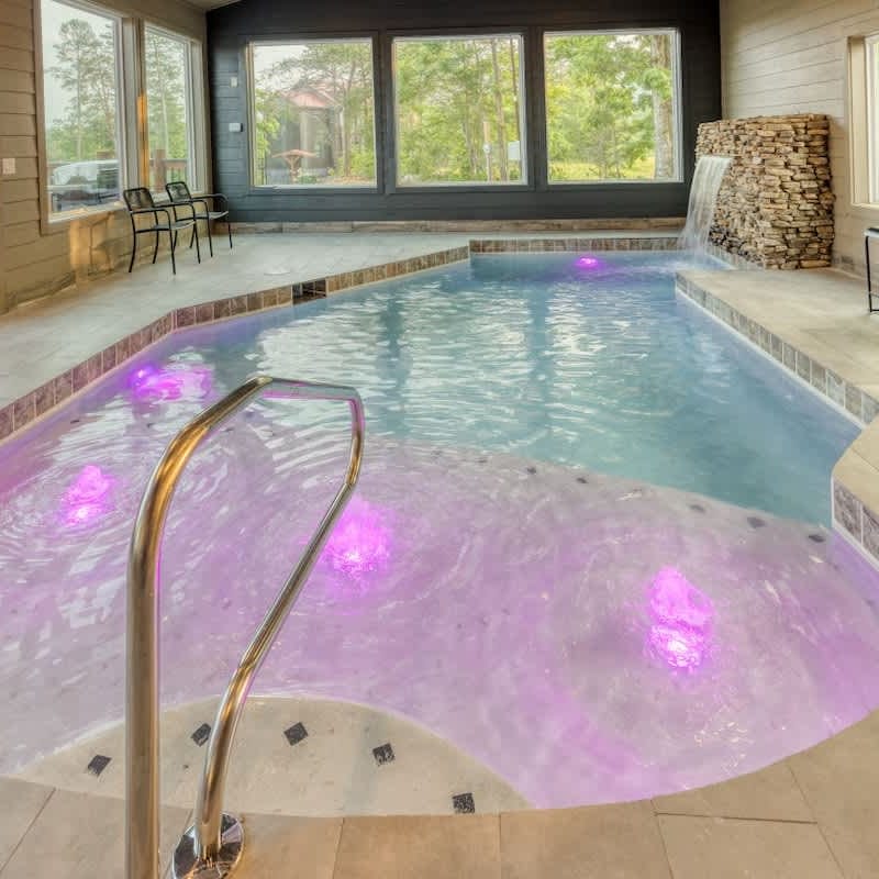 Luxury 20BR Mtn Estate | Indoor Pool & Hot Tub