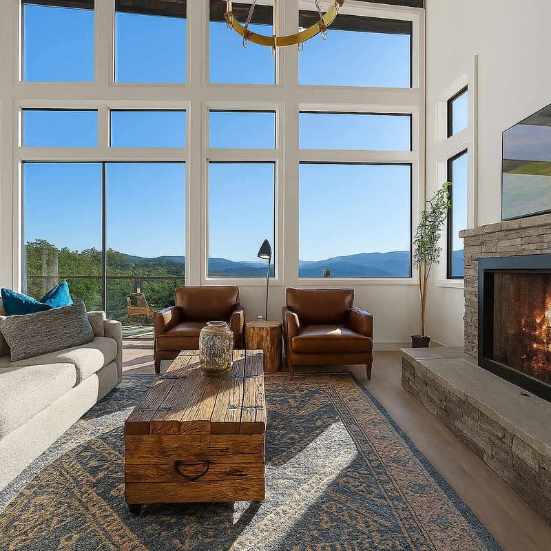 Secluded Cabin Getaway: Private Pool, Gym & Views