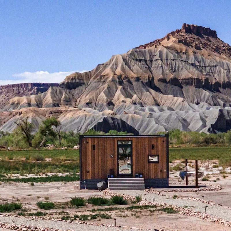 Modern Glass Retreat by Capitol Reef